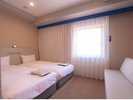 2 Beds Room w/sofaソファーに座って静かに落ち着ける、自分たちだけの私的な空間。