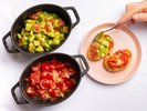 【朝食・ブルスケッタ】バゲットにお好きなマリネをのせて