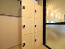 【脱衣所】鍵付きのロッカーをご用意