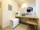 【貸切温泉】お風呂の後はnelloのドライルームで元通りに