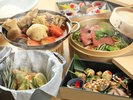 【ご夕食】基本鍋会席<秋冬限定>(一例)