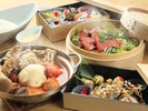 【ご夕食】ライト鍋会席<秋冬限定>(一例)