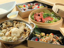 【ご夕食】ライト鍋会席<春夏限定>(一例)