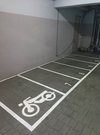 ホテル1階駐輪場スペース@
