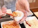 <朝食おすすめメニュー>戸田塩をつかった手作りおにぎり