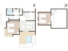 フォレストDLX(メゾネット)・間取り図例