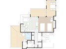 プレミアムスイート(3名)・間取り図例