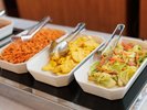 朝食バイキングの一例