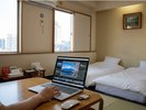 【和洋室】広々とした座卓付き♪高速Wi-Fi 6・Type-C電源完備で出張や観光にも快適