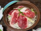 【料理一例】猪陶板焼き