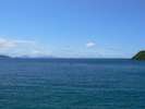 青い海、青い空、水の綺麗な若狭湾