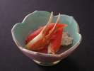 華やかな「かに」がつくことも。