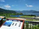 舞若道SA展望エリアからの風景♪一般道からも見ることできます。