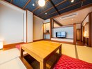 和洋室一間(さくらの間)の和室側