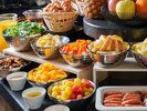 朝食ビュッフェ