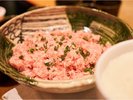 朝食(まぐろ)