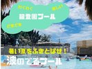 大人気の波のでるプール