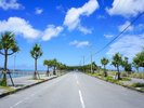 瀬長島海中道路:ホテルから車で30分