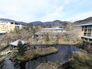 【客室温泉付き・デラックスガーデンビュー】<冬>テラスからの眺め