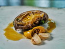 【夕食】玄汀-migiwa- 質・量共に大変ご満足いただける人気の鮑と黒毛和牛のコース