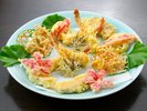 別注料理:天ぷら盛り合わせ