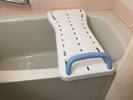 【バリアフリー対応 貸出用バスボード】入浴の際に、一旦腰をかけることができます。