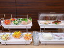 朝食ビュッフェ