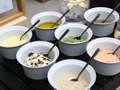 朝食(パンのお供)