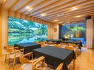 朝食会場“錦鯉”店内