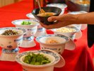 朝食バイキング一例