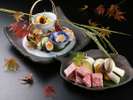 【お食事】上質の季節感溢れる会席料理