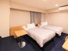 【デラックスツイン】サータ社製シングルベッド(幅110cm)2台、27.6u
