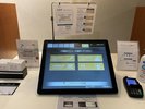 当館はセルフチェックインとなっております♪チェックインの際はこちらのチェックイン機をご使用ください!