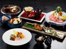 【夕食】推奨コース「長良」(イメージ)※季節により内容は異なります。