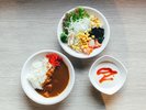 朝食メニューカレーライス