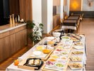 朝食ハーフビュッフェ