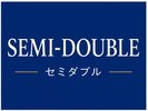部屋タイプ:セミダブル