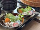 新鮮野菜のしゃぶしゃぶ