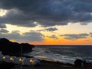 180度パノラマの日本海と夕焼けをご堪能下さい。
