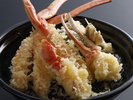 カニ天丼/一例