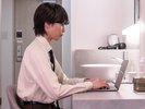 広々デスク♪お仕事にも最適です☆