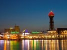 【周辺観光/ベイサイドプレイス博多】綺麗な夜景が広がる夜のみなとも見どころの一つ/写真提供:福岡市