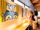 【ご滞在イメージ】福岡県出身の人気クリエイターパントビスコ氏の『犬のぺろち』とコラボレーション。