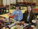 大鍋を家族みんなで囲む楽しい夕食は旅先ならではの思い出に♪地産地消の美味しさはお子様にも好評