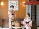 【楽しみを「創る」】女性限定で「色浴衣」のバリエーションをご用意(有料)旅気分を満喫できる特典です