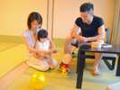小さなお子様連れの方に大人気!当館の和室は8室しかないので、早い者勝ちです!