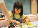 【森のクラフト】自然の木の枝、木の実を使ってリース作り☆どんな作品が出来るかは子供たち次第♪