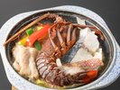 【伊勢海老の陶板焼き】