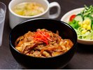 無料夕食サービス:金の牛丼
