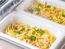 無料夕食サービス:パスタバー